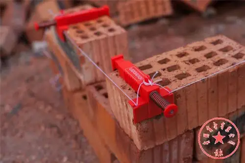 砌砖神器泥瓦工砌砖拉线砌砖拉线器切红砖拉线标线砌砖神器1对可夹912