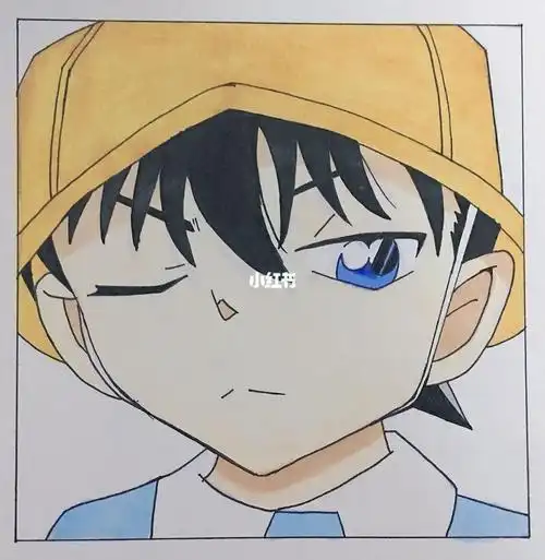 工藤新一丨临摹