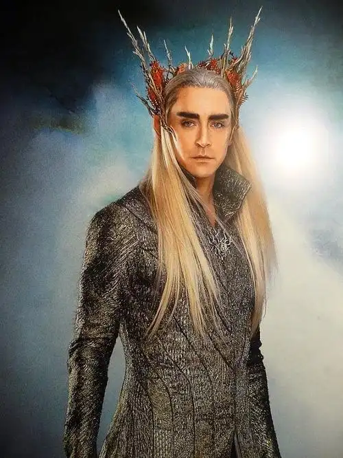 莱戈拉斯精灵王子霍比特人精灵王原画头像参考cg头像游戏插画五官参考