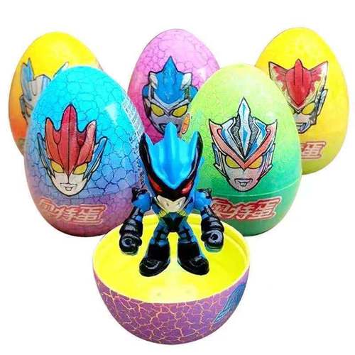 定制奥特蛋奇趣蛋男孩版奥特曼第四代超市玩具15个整盒巧克力豆儿童