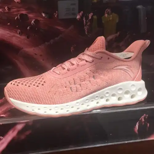 安踏女鞋运动鞋2019夏季新款虫洞科技跑步轻便跑步鞋