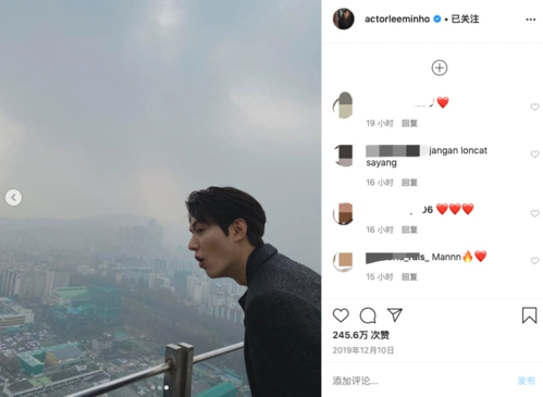 骑白马的除了王子还可以是李敏镐 他的instagram就是国王的模样