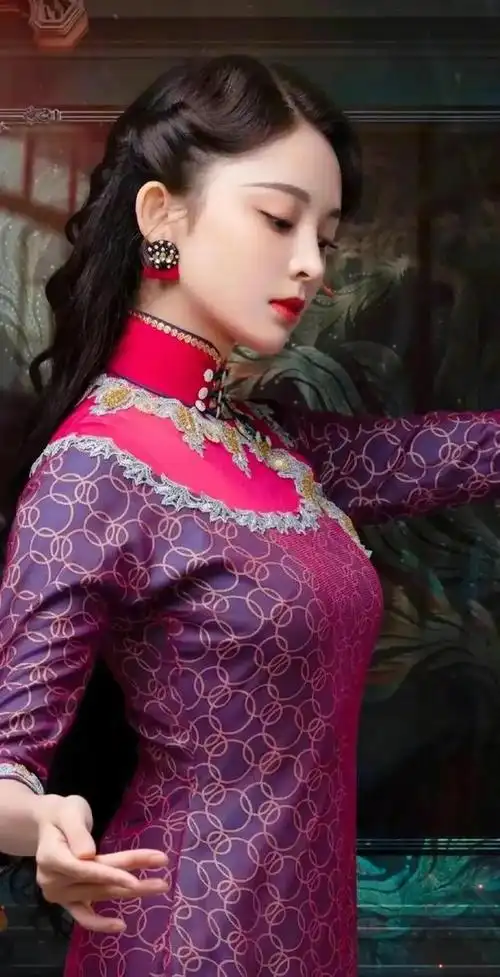 娜扎旗袍装真漂亮|古力娜扎_网易订阅