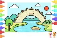 公园简笔画画法