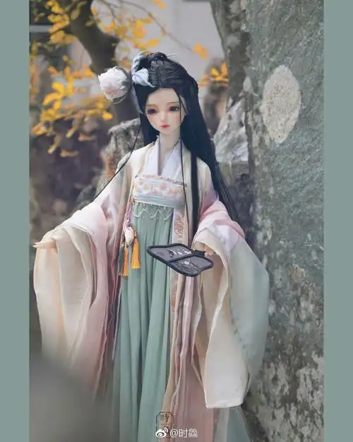 古风美人 sd娃娃 bjd 玩具 人偶 壁纸 萌物