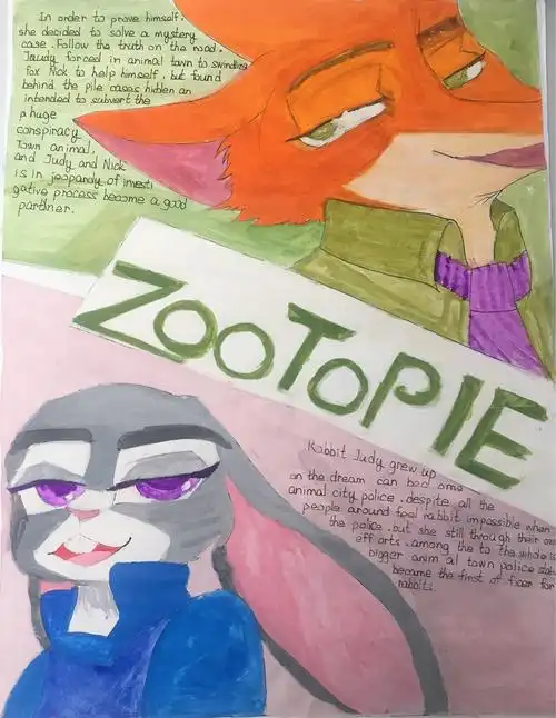 盐港小学英语读书节系列活动之英语电影海报制作评比结果 - 美篇