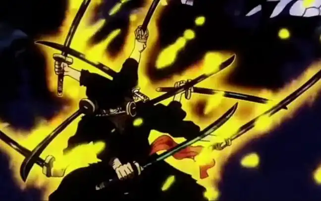 【海贼王】索隆的三次「鬼气九刀流"阿修罗"」的精彩战斗片段