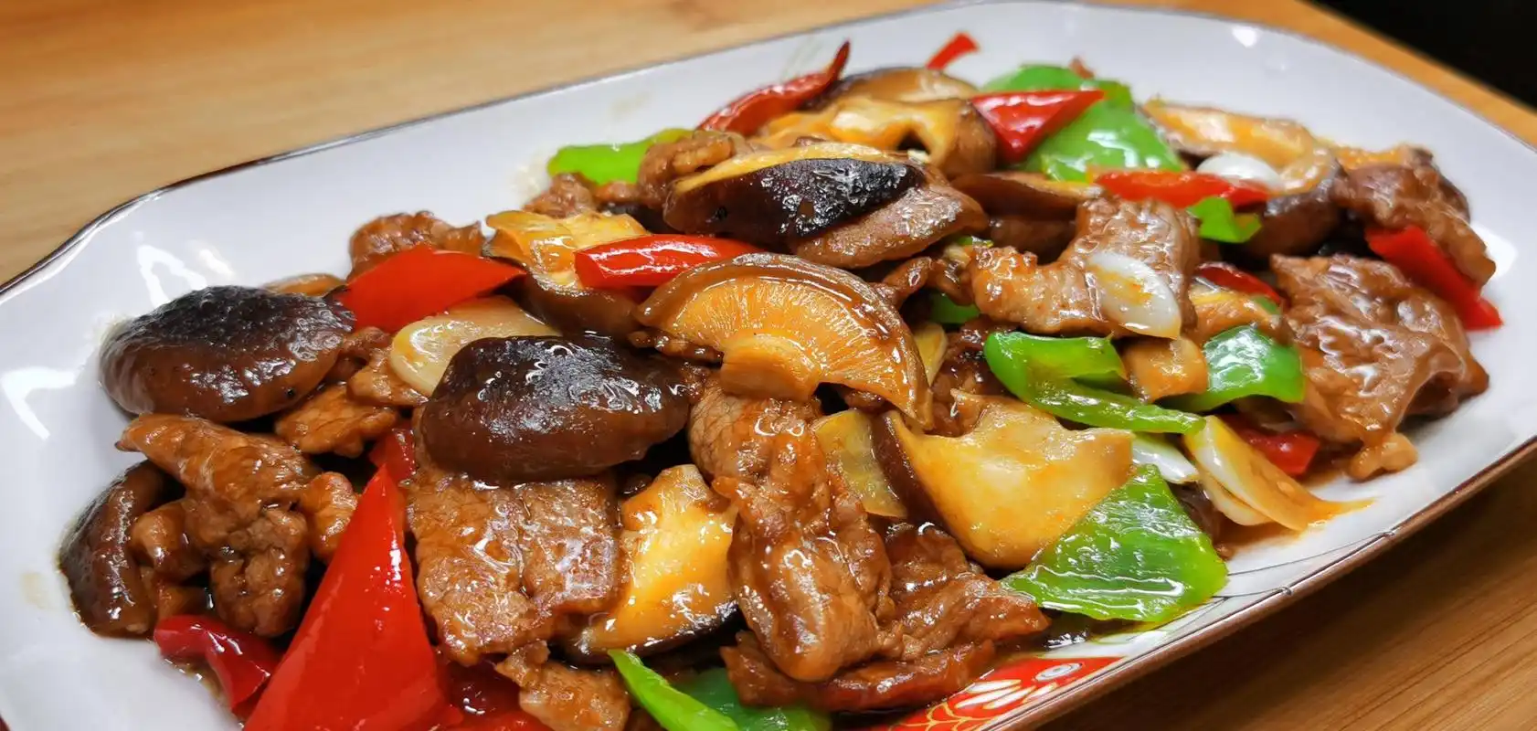 香菇肉片(家常菜谱:香菇肉片的做法)-52线报网