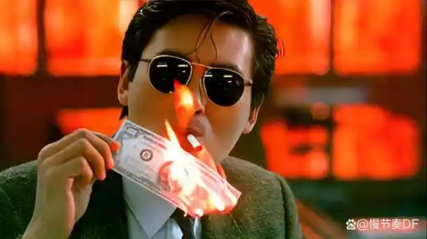 在电影《赌神》中,发哥用钞票点烟的名场面曾经让许多尚未成熟的未