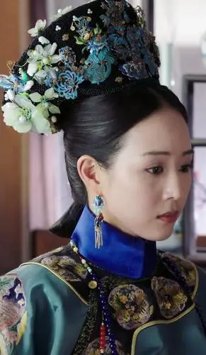 头顶上的艺术:钿子头,如懿传把这种发型发挥到了极致