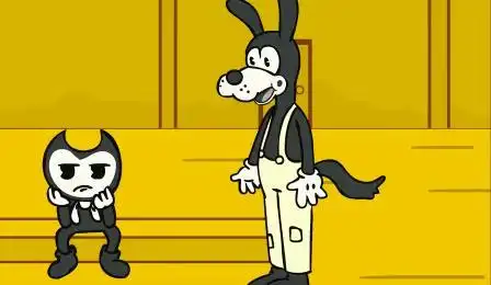 班迪与油墨机器:班迪穿上女装,摇身一变成女神!