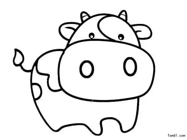 简易画法动物简笔画步