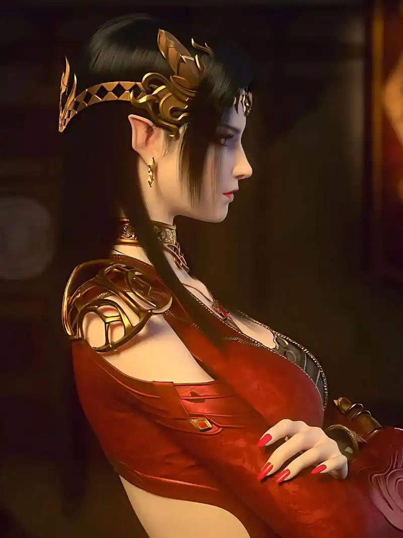 美杜莎女王最新高清壁纸#斗破苍穹年番 #国漫女神 - 抖音