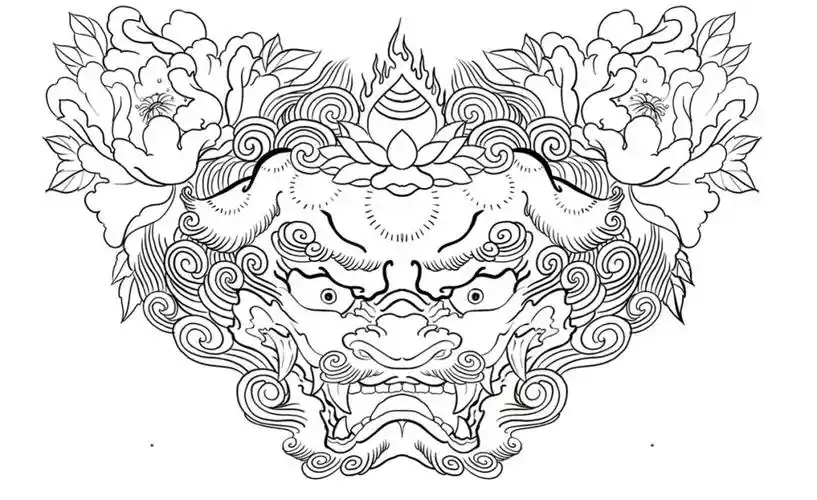 葫芦岛纹身  #老传统纹身  #纹身手稿