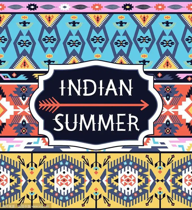 墨西哥风格的民族图案