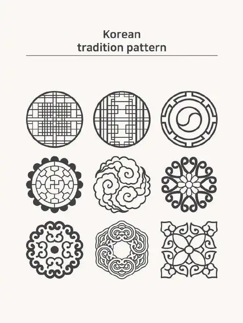 圆形图案设计合集