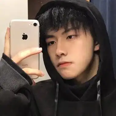 超帅冷酷的戴帽子男生高冷头像 用帽子遮脸的连帽卫衣头像男
