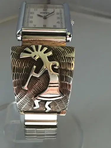 navajo mens watch from harpo paris – with a special figure