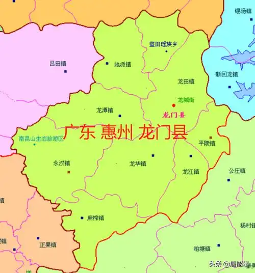 惠州博罗16镇,惠东12镇,龙门8镇人口,土地…最新统计排名