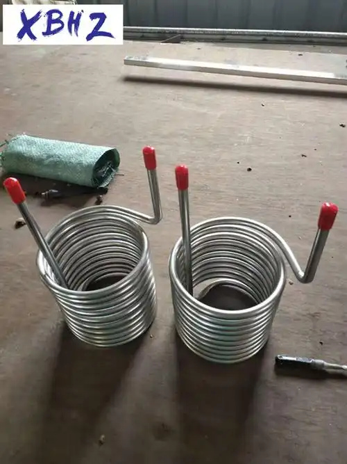 厂家定做不锈钢饮料设备冷却盘管自酿啤酒冷却管