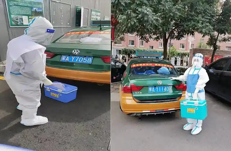 呼和浩特市巡游出租车高效运送核酸检测样本-交通动态_ 内蒙古自治区