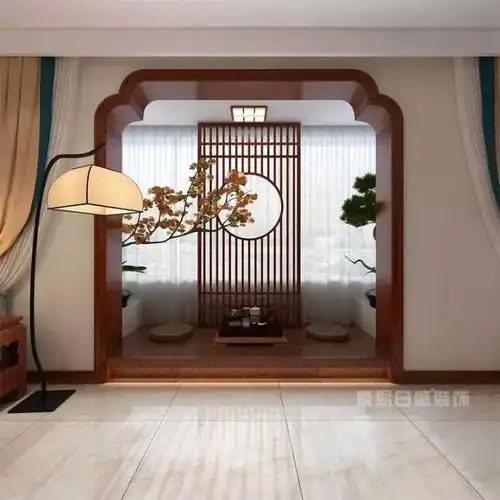 三套新中式案例 教你用棕木家具打造东方韵味