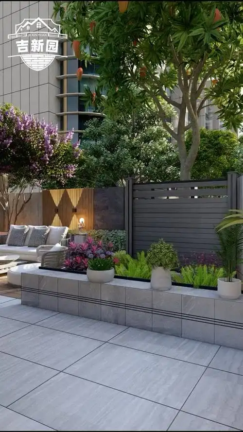 小小的花园怎么设计围墙才能营造高端氛围感?