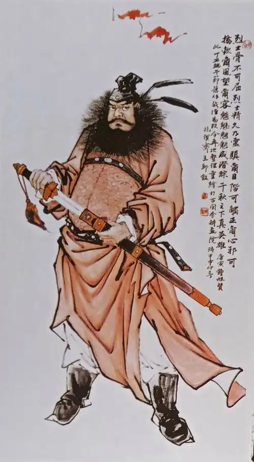 国画作品欣赏 千姿百态钟馗