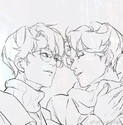 肖战博君一笑手绘饭绘漫画