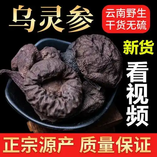 同仁堂乌灵参中药材 野生乌灵参 鸡枞蛋 雷震子 吊