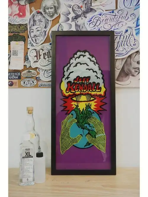 手绘画世界末日