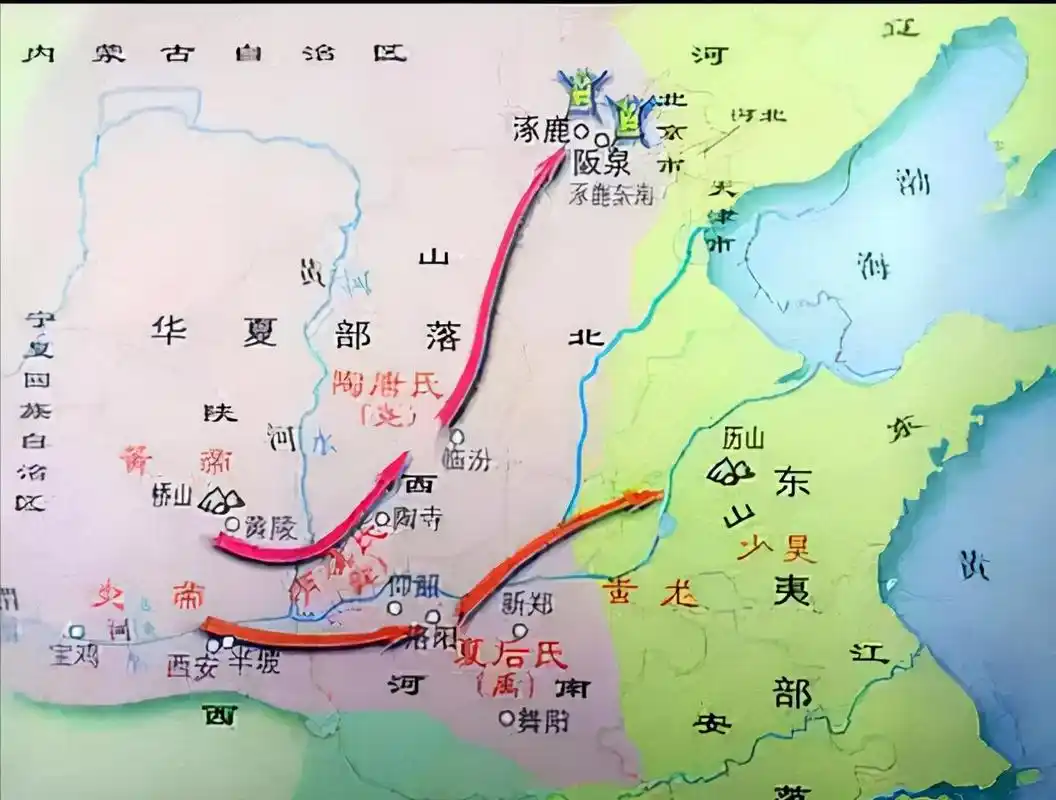 蚩尤是黄帝之子,揭示中华民族与中华文明怎样的历史发祥地?