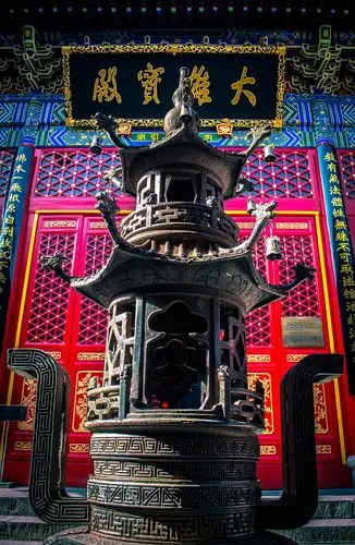 摄影作品-归元寺寺庙