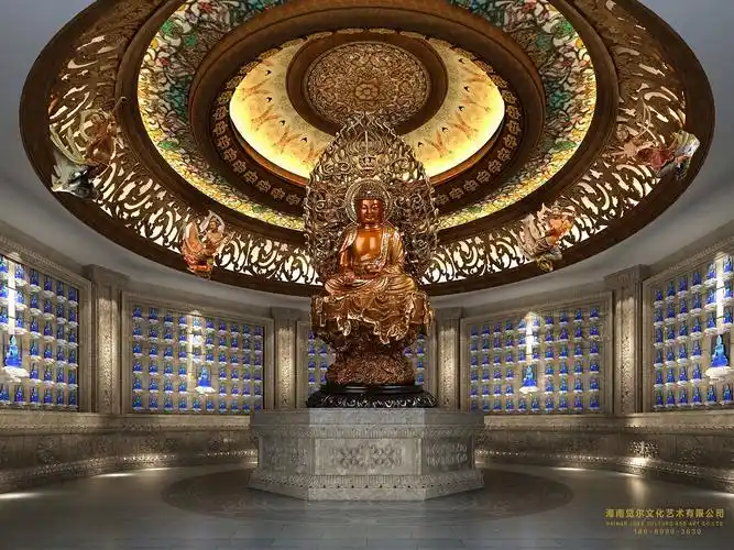 寺庙设计|空间|家装设计|joyce916936_原创作品-站酷zcool