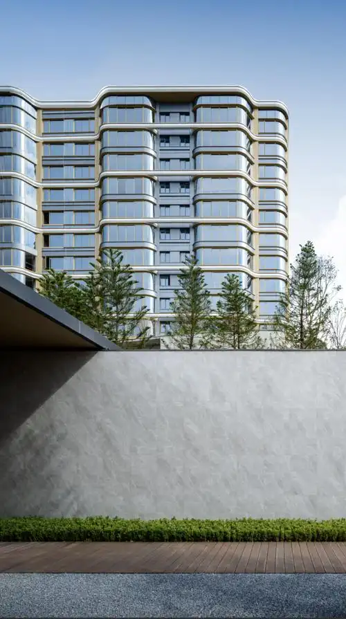 保亿御江临风美与形由线条到比例代言重庆的建筑风格