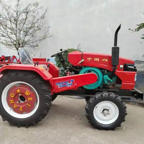 东方红50马力中小型农用四轮拖拉机四驱水旱多用途耕地机