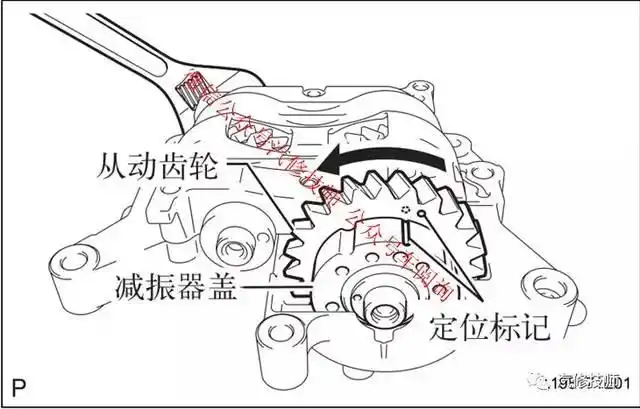 丰田2.7l 1ar-fe发动机正时(带平衡轴)_手机搜狐网