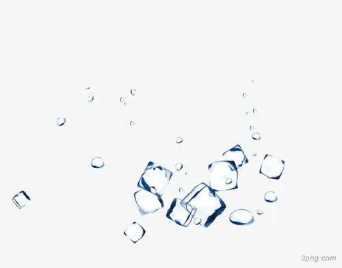 悬空冰块素材png素材透明免抠图片-装饰效果