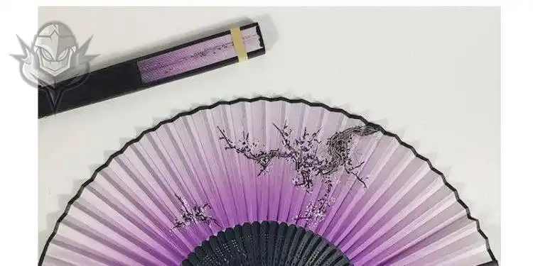 扇子男生霸气防身古风折扇易开合金属折扇钛合金扇子手抓防身神器