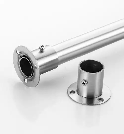 吉米达威不锈钢挂衣杆阳台晾衣杆调挂衣杆衣橱衣架挂杆不锈钢圆管100