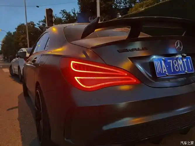【图】出16年蝴蝶尾灯220_奔驰cla论坛_汽车之家论坛