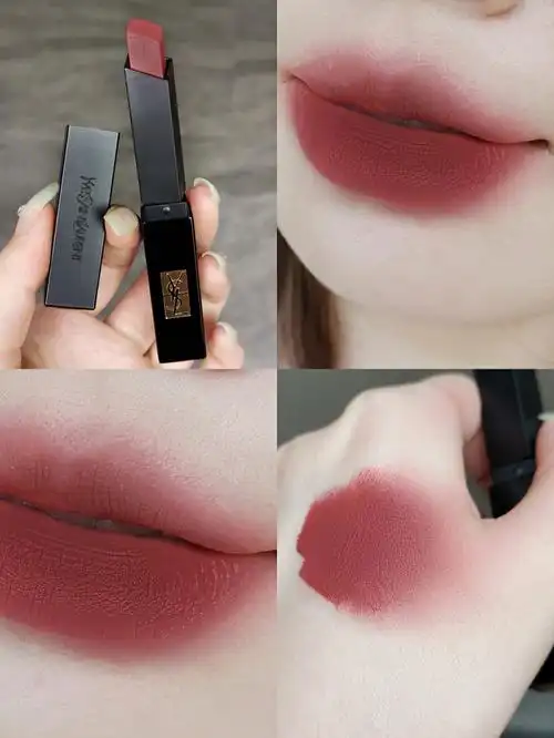 新品小黑条ysl302盐系暖棕小玫瑰好妙