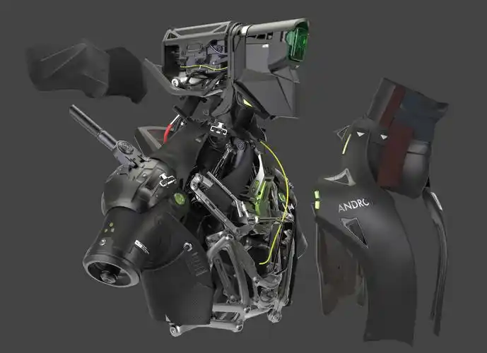 赛博朋克科幻机器人