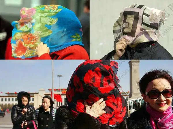 扯掉大妈款丝巾 大牌单品也防风沙(图)
