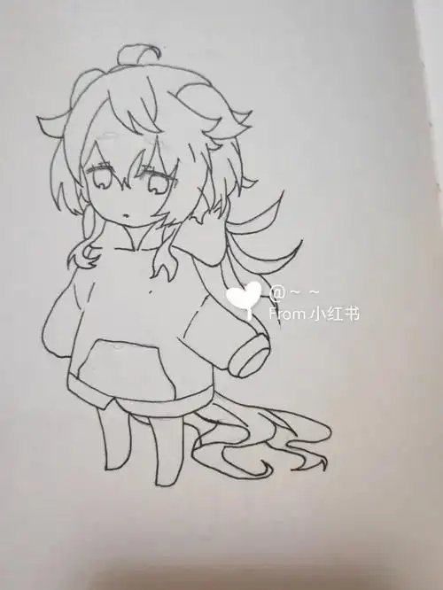 原神  #手绘临摹  #手绘  #甘雨  #原神日常