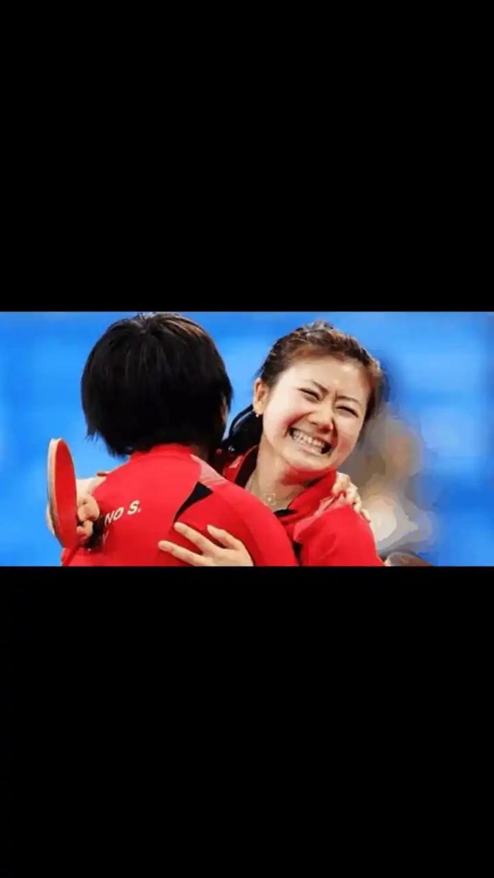 gif创作人# 张怡宁评价福原爱:"力量不行,速度不行,角度也不行,也就