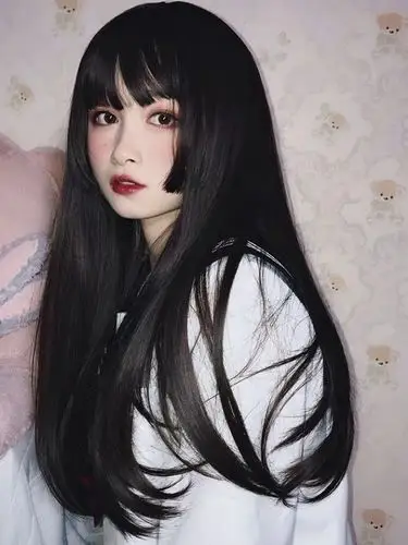 爱依依恋水母姬发发式假发长发公主cos日系日常整顶假发