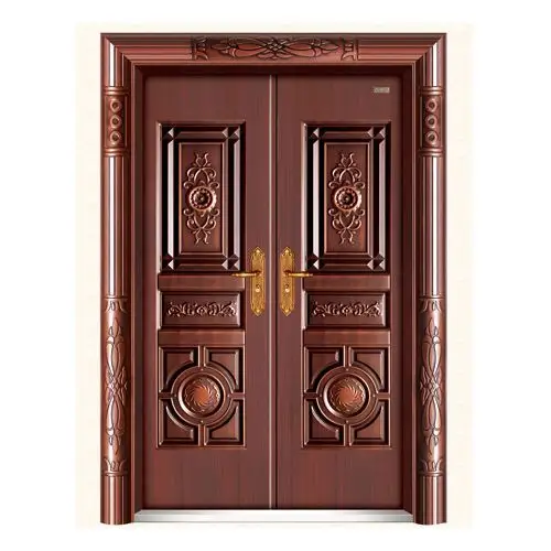 大前门道双开防盗门的安装要点