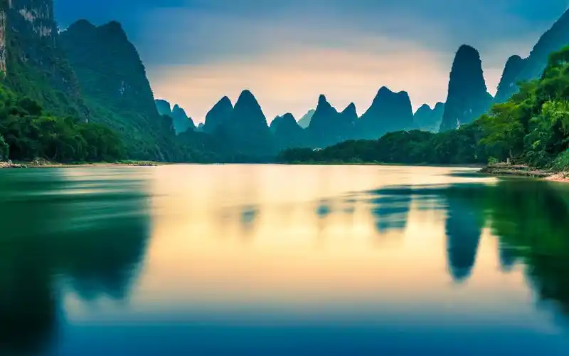 广西桂林唯美自然风光桌面壁纸