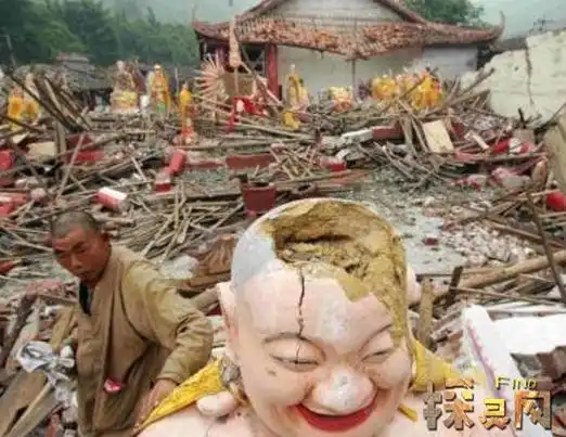 在地震发生时,除了震中汶川,受到损伤最为严重的就是旁边的北川了.